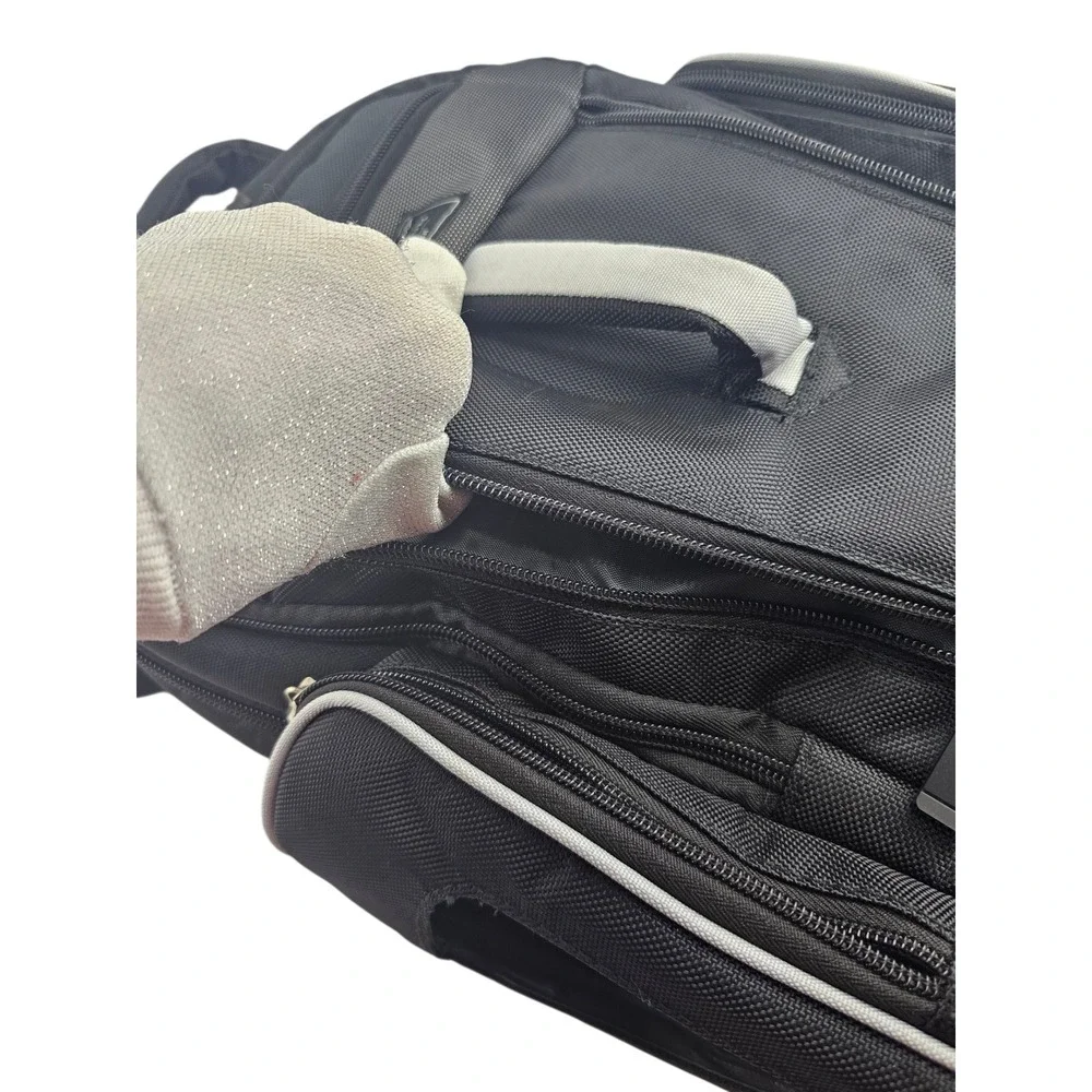 Eddie Bauer First Adventure‎ Diaper Backpack Bag Black Convertible Organizer